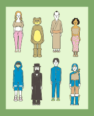 色々な人々イラストvol.2