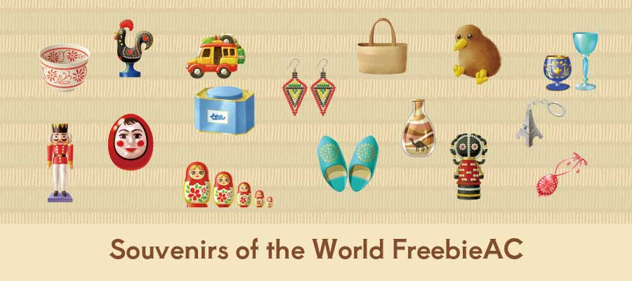 世界のお土産イラスト