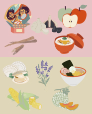 社会（北海道・青森）イラスト