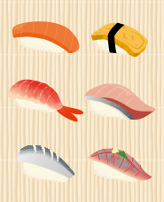 寿司ネタイラスト