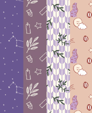 七夕パターンイラスト