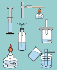 小4理科・物の体積イラスト